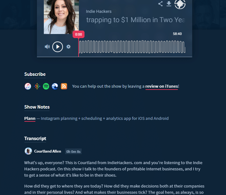 IH podcast promotion with text IH podcast promotion with text